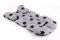 Матрас в коляску и автокресло Cottonmoose Air 828/29/101 black star cotton jersey siatka czarna (серый (черные Матрас в коляску и автокресло Cottonmoose Air 828/29/101 black star cotton jersey siatka czarna (серый (черные