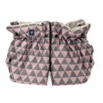 Муфта Womar (Zaffiro) MUF 2in1 geo pink (рожева пудра ромб)