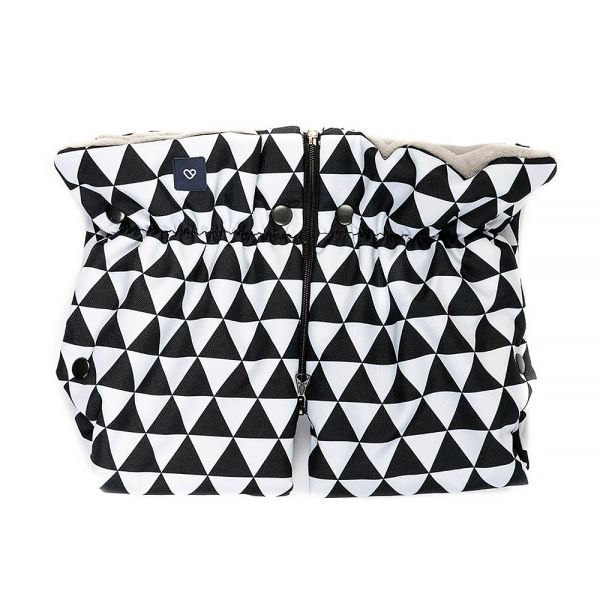 Муфта Womar (Zaffiro) MUF 2in1  geo black&white limited (черно-белый ромб)