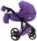 Коляска 2 в 1 Adamex Luciano Q12 фиолетовый