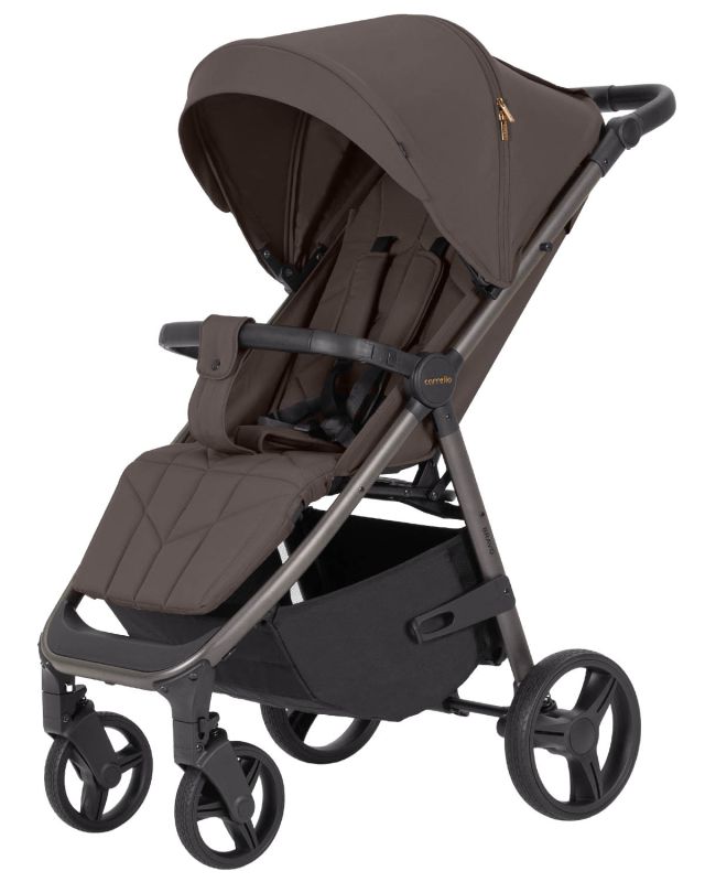 Коляска прогулочная CARRELLO Bravo CRL-8512PU Coffee Beige