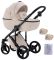 Коляска 2 в 1 Adamex Luciano jeans BC1 бежевий