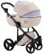 Коляска 2 в 1 Adamex Luciano jeans BC1 бежевий