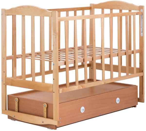 Ліжко Babyroom Зайченя Z304 маятник, ящик лакований