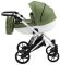 Коляска 2 в 1 Bair Next White Soft 71 зеленый