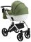 Коляска 2 в 1 Bair Next White Soft 71 зеленый
