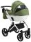 Коляска 2 в 1 Bair Next White Soft 71 зеленый
