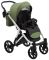 Коляска 2 в 1 Bair Next White Soft 71 зеленый