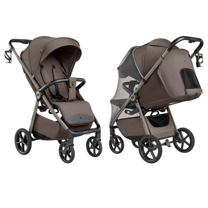 Коляска прогулочная CARRELLO Bravo Lite Deluxe CRL-5529 Derby Brown