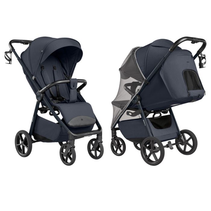 Коляска прогулочная CARRELLO Bravo Lite Deluxe CRL-5529 Midnight Blue