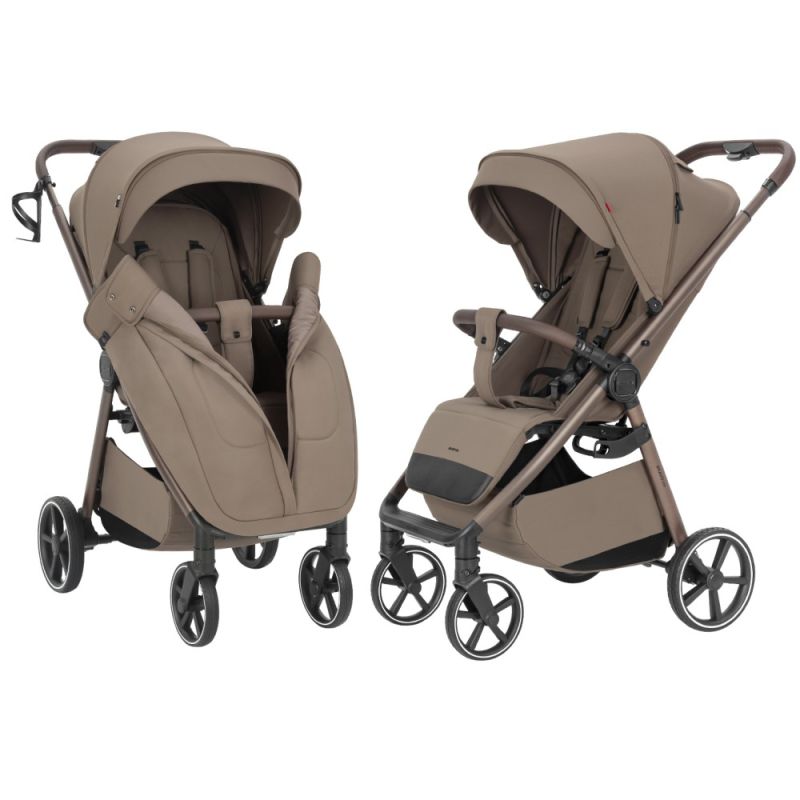 Коляска прогулочная CARRELLO Bravo M/Lite CRL-5529 Wood Beige