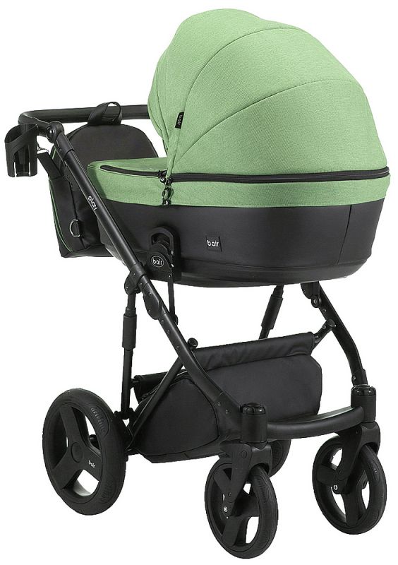 Коляска 2 в 1 Bair Play Plus Soft BPS-946 оливка - хаки (кожа)