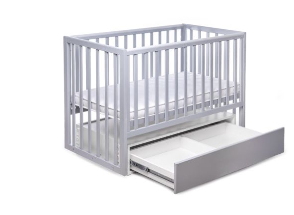 Ліжко DeSon CHARIVNE (з ящиком) пастельно-сірий