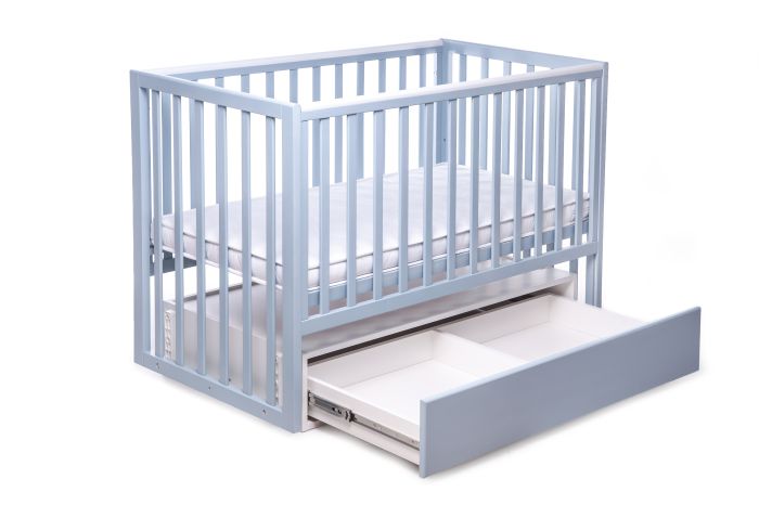 Ліжко DeSon CHARIVNE (з ящиком) пастельно-синій
