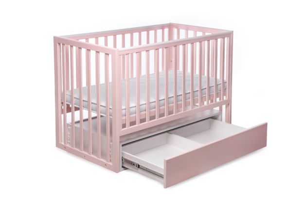 Ліжко DeSon CHARIVNE (з ящиком) пастельно-кораловий