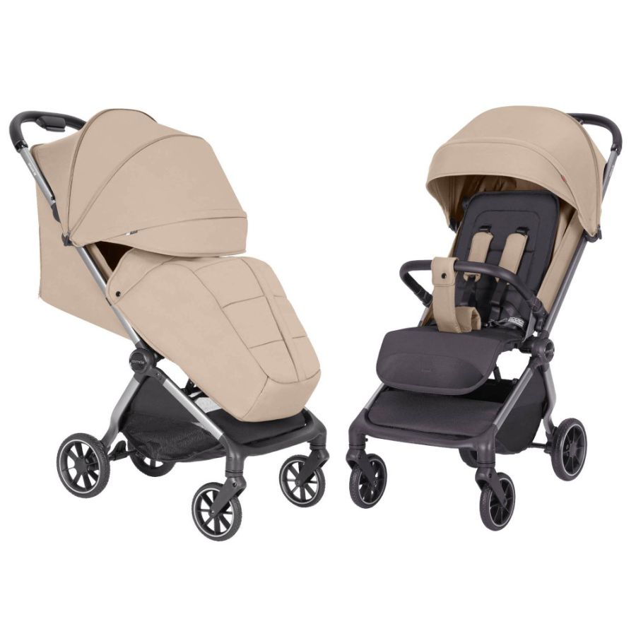 Коляска прогулочная CARRELLO Atom M CRL-5527 Snow Beige