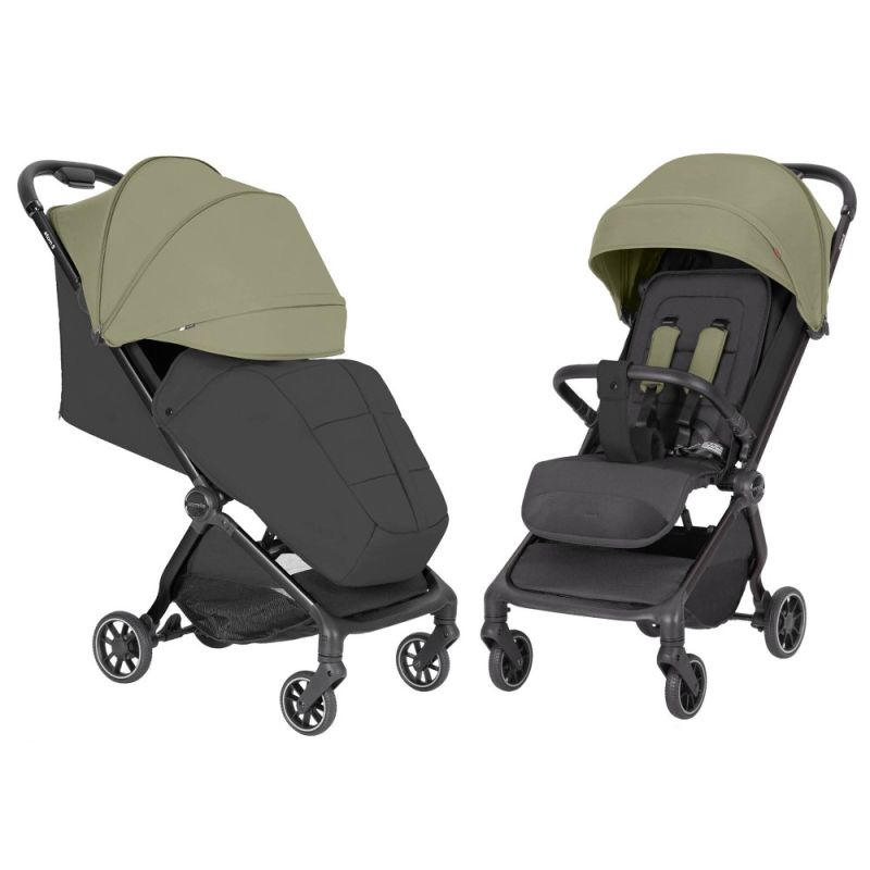 Прогулянкова коляска CARRELLO Atom S CRL-5526 Antique Green