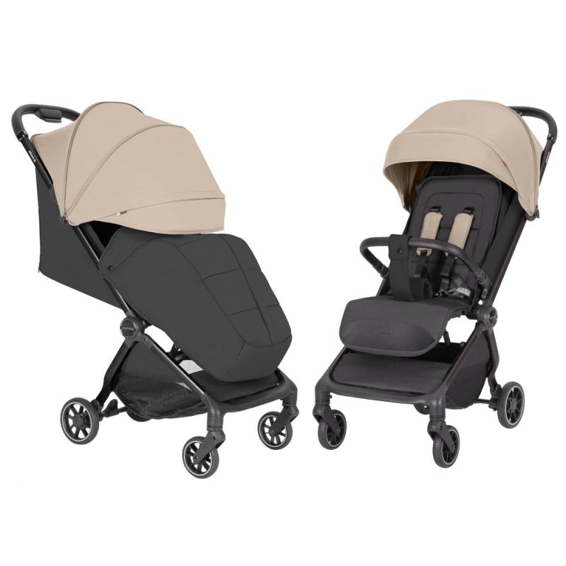 Прогулянкова коляска CARRELLO Atom S CRL-5526 Ceramic Beige