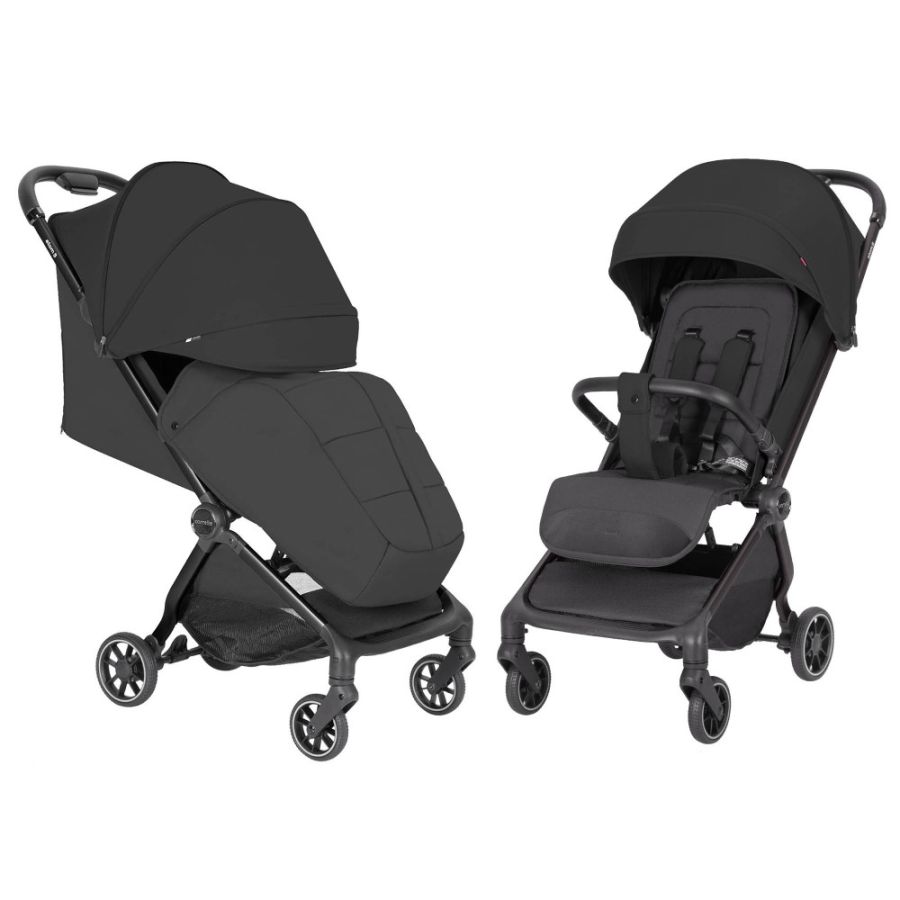 Коляска прогулочная CARRELLO Atom S CRL-5526 Storm Black