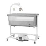 Детская кроватка-качалка CARRELLO Bloom CRL-10304 Anchor Grey