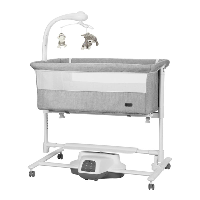 Детская кроватка-качалка CARRELLO Bloom CRL-10304 Anchor Grey