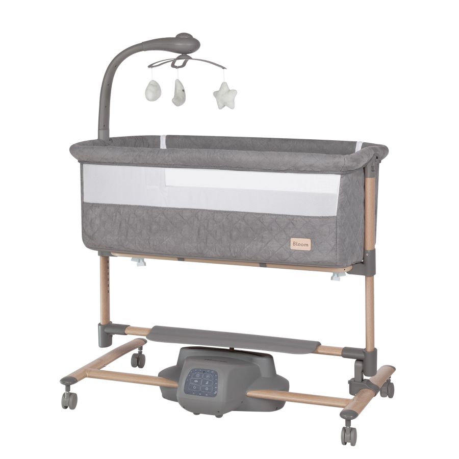 Детская кроватка-качалка CARRELLO Bloom CRL-10304 Eos Grey
