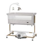 Детская кроватка-качалка CARRELLO Bloom CRL-10304 Silk Beige