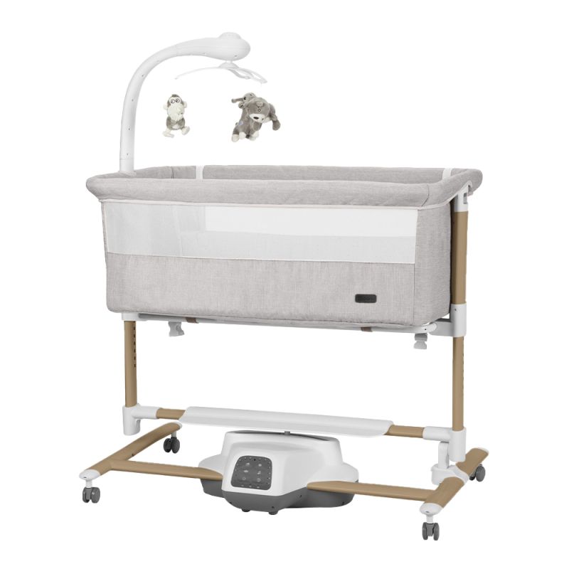 Детская кроватка-качалка CARRELLO Bloom CRL-10304 Silk Beige
