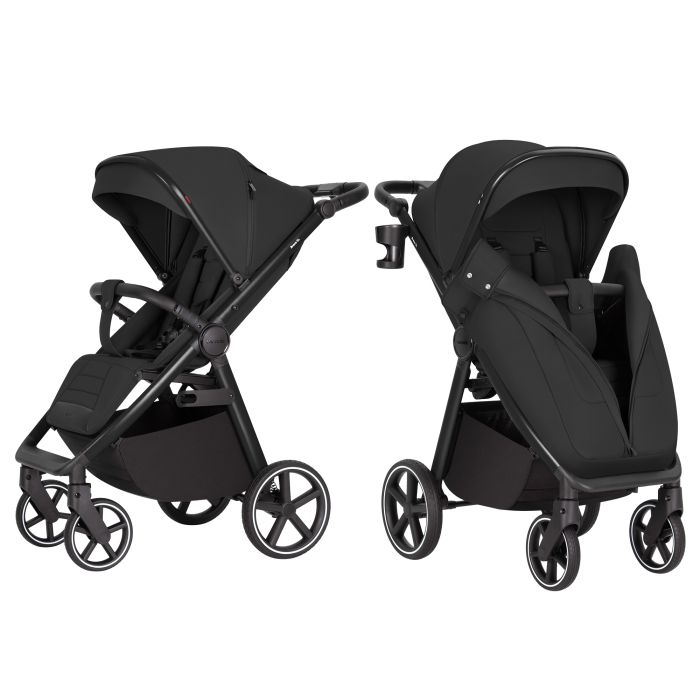 Коляска прогулочная CARRELLO Bravo SL Deluxe CRL-5520 Eclipse Black