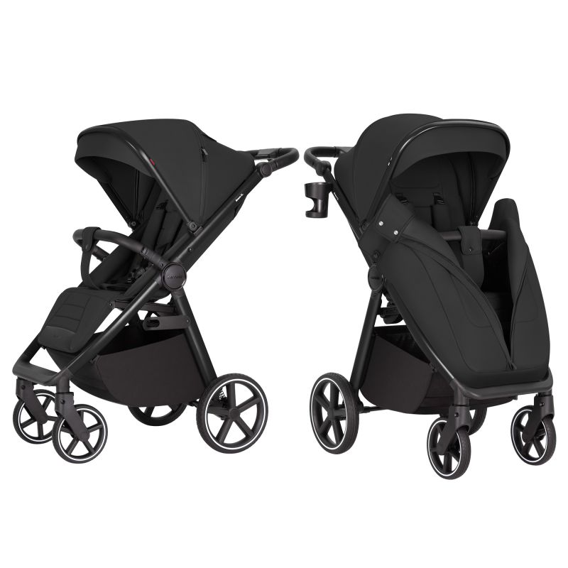 Прогулянкова коляска CARRELLO Bravo SL Deluxe CRL-5520 Eclipse Black