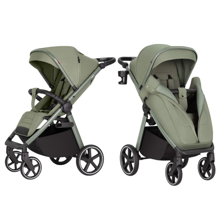 Коляска прогулочная CARRELLO Bravo SL Deluxe CRL-5520 Mosaic Green