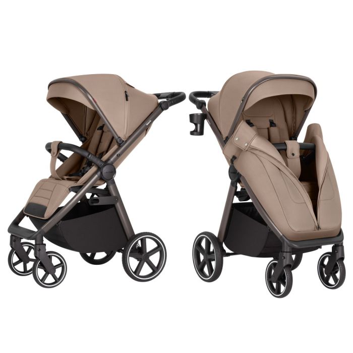 Коляска прогулочная CARRELLO Bravo SL Deluxe CRL-5520 Velvet Beige