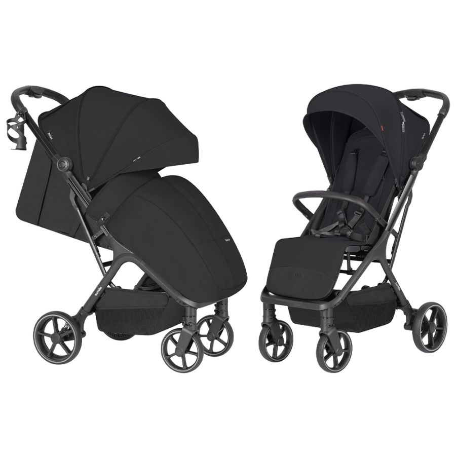 Коляска прогулочная CARRELLO Nova CRL-5524 Vinyl Black