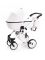 Коляска 2 в 1 Kidex K-Style Diamond White Handle Brown