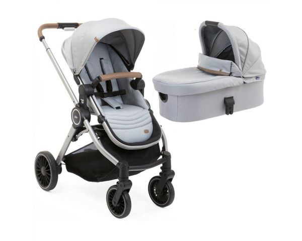 Коляска 2 в 1 Chicco Best Friend Pro Light Silver Leaf Коляска 2 в 1 Chicco Best Friend Pro Light Silver Leaf