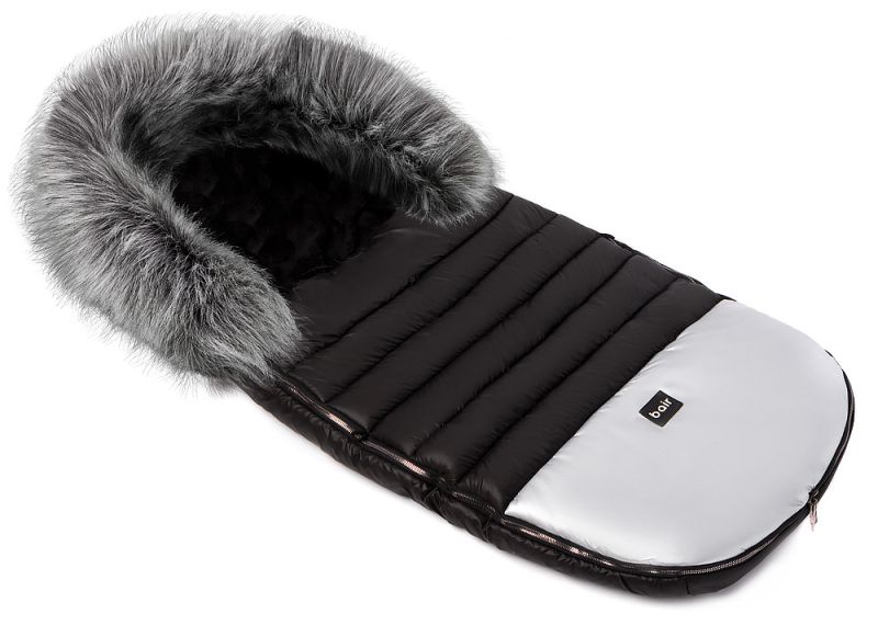 Зимовий конверт Bair Polar premium чорний - срібло