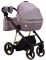 Коляска 2 в 1 Adamex Mimi Polar (Gold) Y811 сиреневый - сиреневый кожа (выдавленная точка)