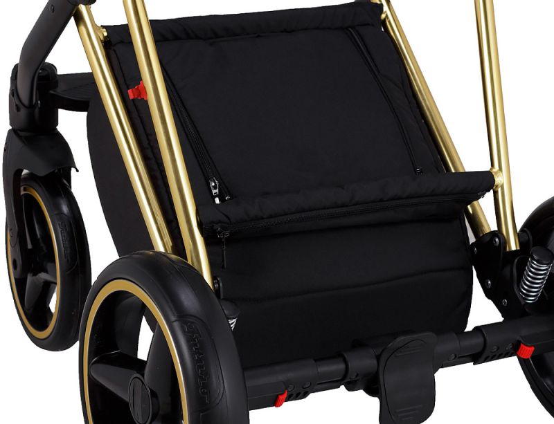 Коляска 2 в 1 Adamex Mimi Polar (Gold) Y811 сиреневый - сиреневый кожа (выдавленная точка)