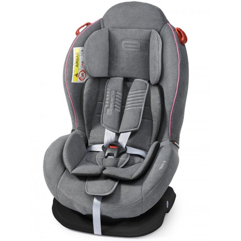 Автокресло Espiro Delta New 08 Gray&Pink