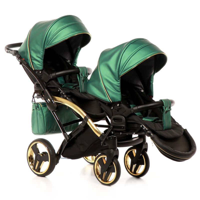 Коляска для двойни Junama Fluo line Duo Slim 02 