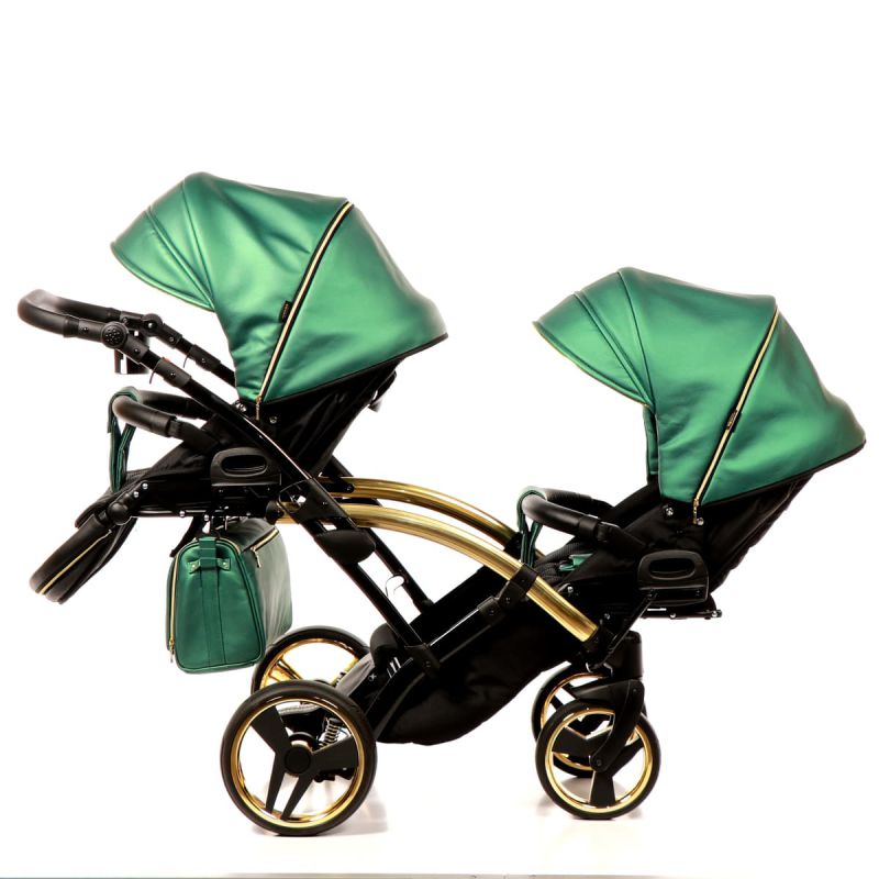 Коляска для двойни Junama Fluo line Duo Slim 02 