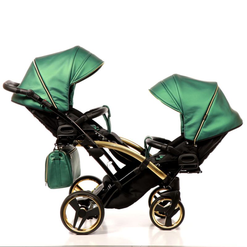 Коляска для двойни Junama Fluo line Duo Slim 02 