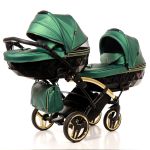 Коляска для двойни Junama Fluo line Duo Slim 02 