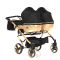 Коляска для двойни Junama Mirror Satin Duo 03