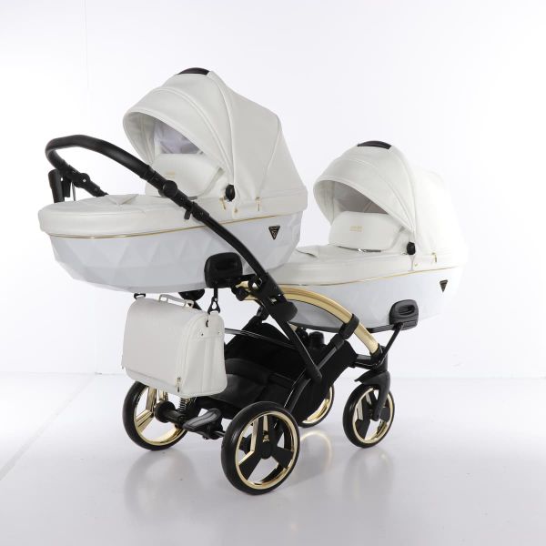Коляска для двійні Junama Diamond Individual Duo Slim 04 Коляска для двійні Junama Diamond Individual Duo Slim 04