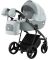 Коляска 2 в 1 Adamex Mimi CR234 светло-серый - нефрит кожа (выдавленная точка)