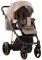 Коляска 2 в 1 Adamex Mimi Polar (Gold) Y847 капучіно - капучіно шкіра (видавлена точка)