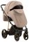 Коляска 2 в 1 Adamex Mimi Polar (Gold) Y847 капучіно - капучіно шкіра (видавлена точка)