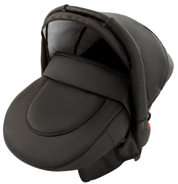 Автокрісло Adamex Carlo шкіра 100% чорний