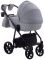 Коляска 2 в 1 Adamex Hybryd Plus BR204 светло-серый - серая кожа (выдавленная точка)